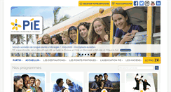 Desktop Screenshot of piefrance.com